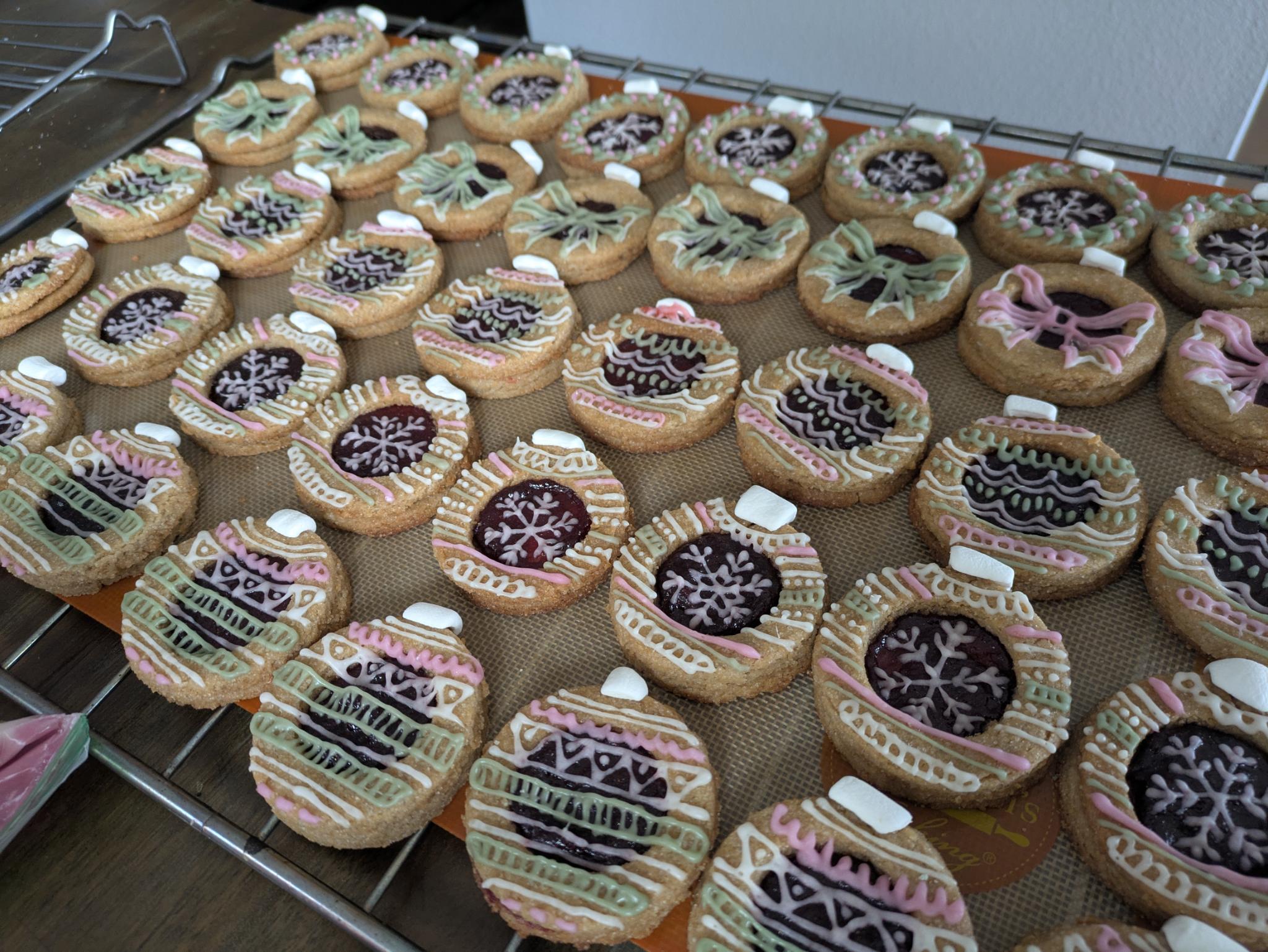 Christmas 2024 Ornament Cookies